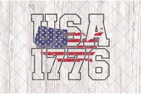 1776 SVG Graphics for Patriotic T-Shirt Designs