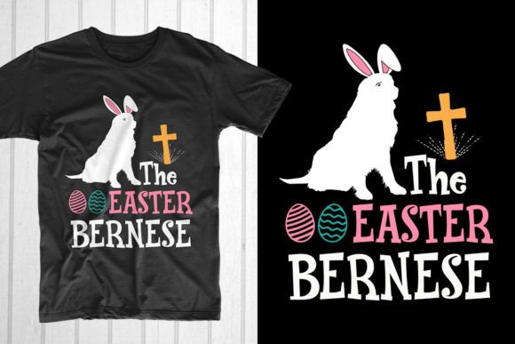 A Designer's Review of Easter Bernese Mountain Dog Graphics