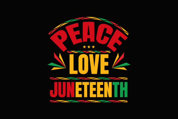 A Juneteenth Graphics Asset for Editorial & T-Shirt Designs