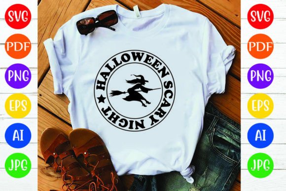A Professional Design Review: Halloween Scary Night Graphics for T-Shirt Designs