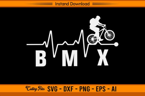 A Review of Heartbeat BMX Biker Graphics for T-Shirt Designs