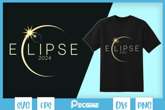 A Total Eclipse SVG for T-Shirts and Graphics