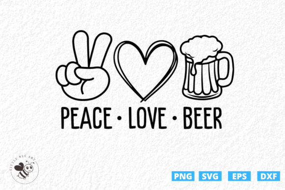 Crafting with the Peace Love Beer SVG: A Designer’s Review