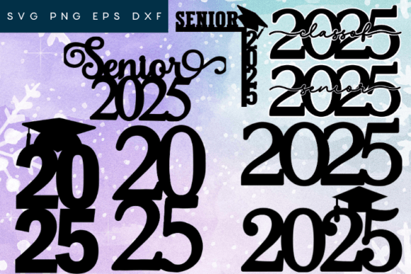 Graduation Graphics for 2025 T-Shirt & Content Designs