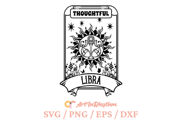 Libra Zodiac Sign SVG Graphics for T-Shirt Designs and Marketing
