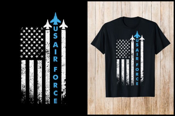 Usa Flag with Air Force T-shirt Graphic: A Professional Review
